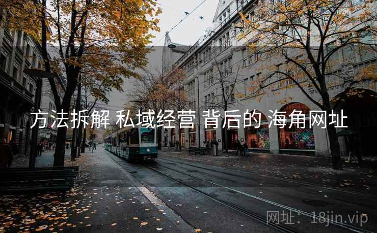 方法拆解 私域经营 背后的 海角网址 方法拆解 私域经营 背后的 海角网址